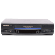 Restored Panasonic PV-9450 4-Head Hi-Fi VCR w/ Original Remote, Manual, A/V Cables, HDMI Converter Good