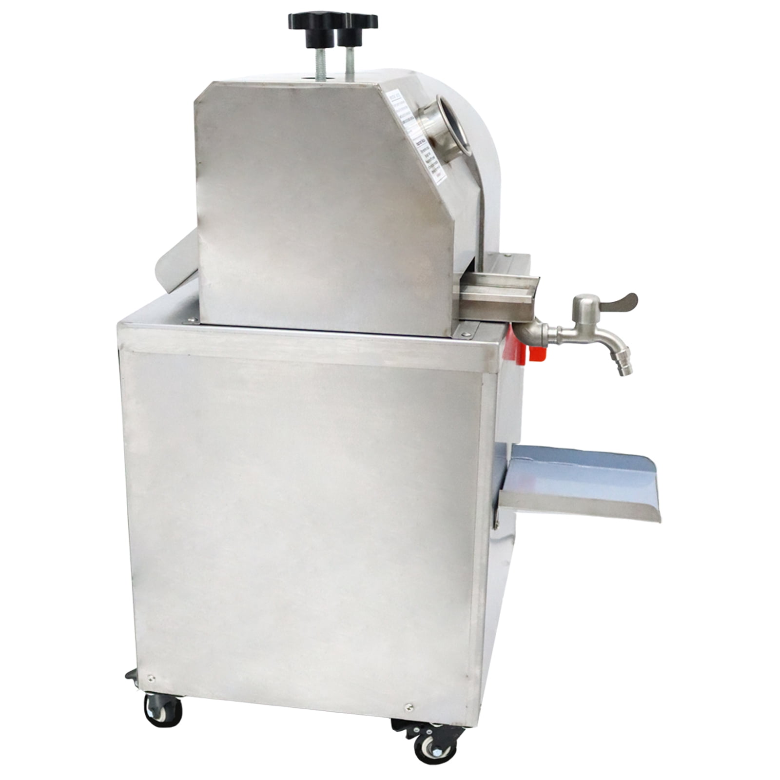 3 Rollers Sugarcane Ginger Press Juicer Machine Vertical Electric Commercial Stainless Steel 110V 1500W