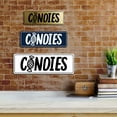 thumbnail image 2 of Signs ByLITA Standard Candies Sign (Black) - Large, 2 of 6
