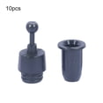 thumbnail image 2 of Bgsha 10 PCS Diy Audio Speaker Buckles Plastic Ball Socket Type Grill Guides Peg Kit, 2 of 8