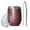 White-3, variant on Leopard Print 12oz Stainless Steel Insulated Wine Tumbler with Lid and Straw – Double Wall Vacuum Mug for Hot & Cold Drinks, 304 Steel Interior, Sweat-Free Design