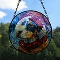 thumbnail image 2 of Barbado Da Terceira Dog Ornament Christmas 2025 - Barbado Da Terceira Dog Christmas Stained Glass SunCatcher for Window, Dog Xmas Holiday Home Decor, 2 of 4
