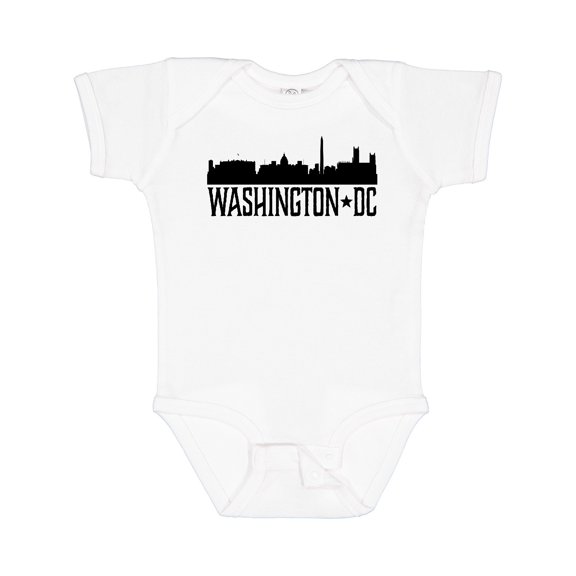 Inktastic Washington Dc City Skyline Boys or Girls Baby Bodysuit