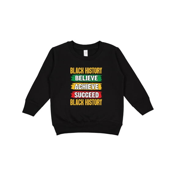 Inktastic Inspirational Political Black History Month Toddler Sweatshirt