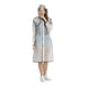 thumbnail image 1 of Impermeable grueso, práctico, de EVA, impermeable, reutilizable, talla XL, color negro, 1 of 7