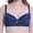 Blue, variant on Women Sexy Lace Shaping Cup Adjustable Shoulder Strap Large Size Underwire Bra Neck Bra Work Out Bras Running Girl Bra Strapless Bra for Women Bra for Women with Support One Strap Sports Bras for