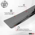 thumbnail image 3 of Rear Bumper Sill Cover Guard for Mercedes GLC Class X253 2016-2022 S.Steel Dark, 3 of 10