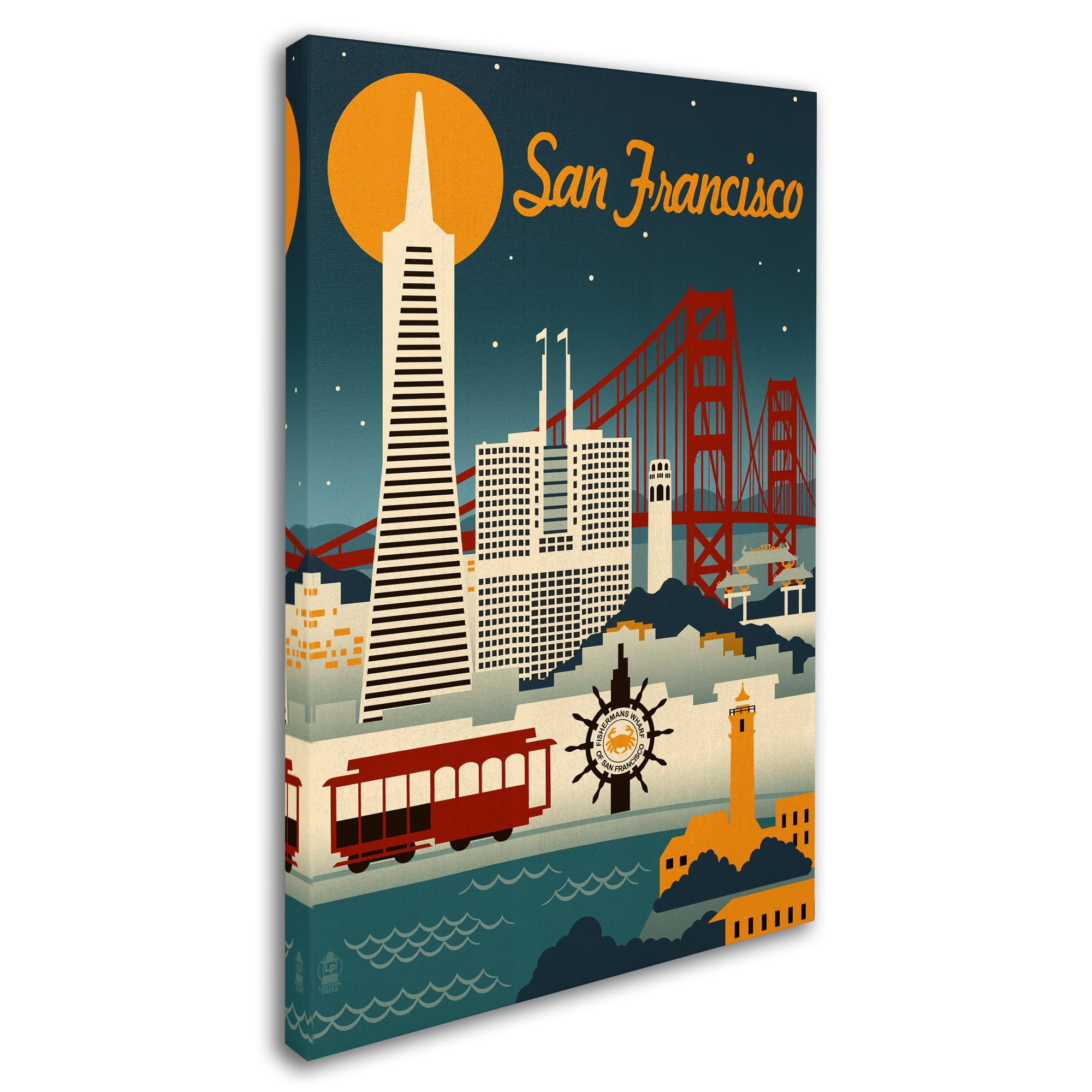 Lantern Press 'Travel 122' Canvas Art