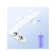 thumbnail image 2 of Eastvita Multifunctional Bidet Attachment & Portable Bidet Sprayer for Toilet Non Electric Self Cleaning Dual Nozzle Toilet Bidet Fresh Cold Water Sprayer Bidets for Existing Toilets w/, 2 of 8