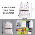 thumbnail image 2 of Xecao Easter Colorful Rabbit for Drawstring Bags,Pull String Backpack Bags,String Bag Sackpack, 2 of 6