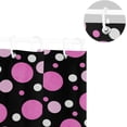 thumbnail image 5 of Coolnut Polka Dot Bathroom Waterproof Shower Curtain Set Bathtub Curtain with 12 Hooks for Bathroom Decor,Hotel,Room,60"x 72", 5 of 6
