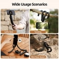 thumbnail image 5 of TELESIN Magnetic Flexible Tripod for Smartphone;Mini Bendable Tripod Phone Stand for 2kg Load Capacity Stroller Treadmill Tube Bike Motorcycle Arm Phone Holder Selfie Stick for Video Recording, 5 of 7