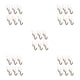 thumbnail image 2 of Cateissary Pack of 6 Bathroom Storage Hangers Removable Household Wall Holder Self-adhesive Hooks Organizer Plastic Organization Type2 NO2, 2 of 5