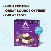 Atkins Endulge Treats, Chocolate Coconut Bars, 5 Count