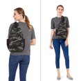 thumbnail image 5 of Mosiso Polyester Sling Bag Backpack Travel Hiking Outdoor Sport Crossbody Shoulder Bag Multipurpose Daypack for Women Men, Army Green Camouflage, 5 of 6