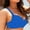 Blue, variant on Baqcunre Plus Size Swimwear, Women Underwire Bikini Top Swim Top Bra Padded Swimsuit Tops 2025 Bathing Suit Tops Army Green L
