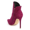 thumbnail image 3 of Liliana DC47 Women Suede Pointy Toe Single Sole Stiletto Chelsea Bootie, 3 of 6
