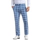 thumbnail image 1 of Pantalones de negocios clásicos de cuadros para hombres INSPIRE CHIC, cintura media, talla 30, azul, 1 of 5