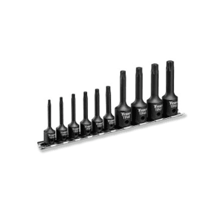 TITAN 10 pc. Impact Torx Plus Bit Socket Set