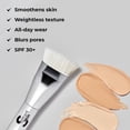 thumbnail image 5 of LAMEL Smartskin Serum Tinted Foundation - Hydrating & Nourishing, Hypoallergenic & Skin-Caring Foundation - Anti-Aging Formula with Hyaluronic Acid - Shade 408 for Medium Skin - 1.18 fl.oz, 5 of 9