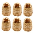 thumbnail image 5 of HEALEEP  6 Pcs Hand-woven Bird Nest Home Decoration Decorative Creative, 5 of 8