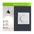 thumbnail image 5 of Led Dimmer Switch, Flush-mounted Dimmer For Dimmable Led And Halogen, 5-300 W Dimmer Switch Led, Ph, 5 of 5