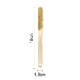 thumbnail image 2 of TNOBHG Climbing Brush with Skin File 2-in-1 Rock Climbing Brush with Soft Bristles Beech Wood Handle Eco-friendly Callus Remover Maintenance Tool for Rock, 2 of 8