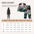 thumbnail image 4 of Daiia Snake Holding A Lotus for Women's Long-Sleeved Pajama Set – Soft & Comfortable Sleepwear Button-Up Pajamas Cozy Lounge Wear-Medium, 4 of 7