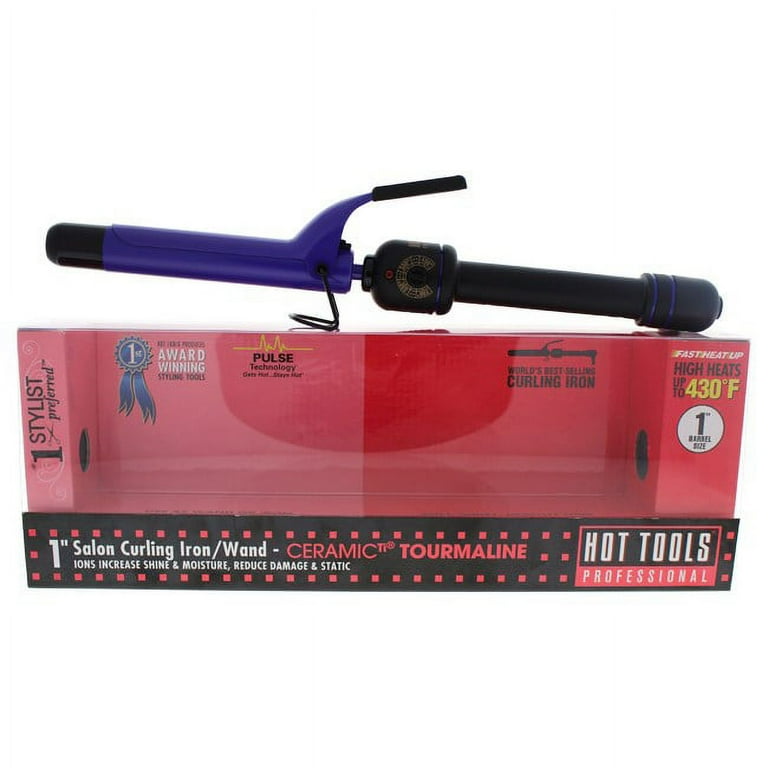 Hot Tools Ceramic Tourmaline 1 Curling Iron 2181