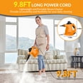 thumbnail image 3 of 380ml Handheld Steam Cleaner for Home, Pressurized Steam Cleaner with 11 Accessories, Steamer for Cleaning, Tile, Floor, Kitchen, Car, Furniture, 3 of 8