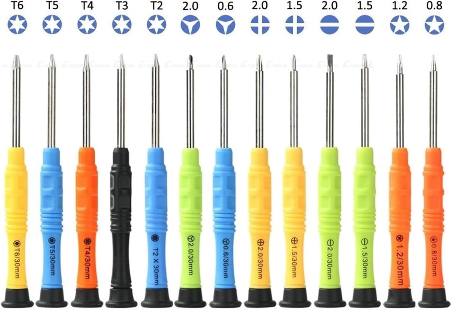 Gamvdout DIY Tool Kit 13 In 1 Cross Teardown Screwdriver Kit Opening Tools Flat Torx Disassembly Tool Sets