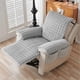 thumbnail image 4 of Quilted Stretch Recliner Cover Comfort Waterproof Furniture Cover with Storage Pockets Sofa Cover for Home, 4 of 5