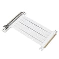 thumbnail image 2 of PCI E Extension Cable 15cm 128Gbps High Speed PCI E X16 3.0 Riser Card for Graphics Card Sound Card Network Card White, 2 of 5