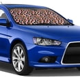 thumbnail image 4 of Balery Leopard Print Car Windshield Sun Shade,Windshield Sunshade for Car Pickup Truck SUV Accessories-Small, 4 of 7