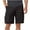 Black, variant on Cargo Mens Shorts Polyester Solid Bottom Big & Tall Baggy Casual Mid Rise Shorts,Green,L