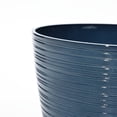 thumbnail image 6 of Modern Round Planters Set - Blue Tapered Outdoor Decor - 11 Inch Planter - 2 Piece Polypropylene Planter Set, 6 of 6