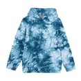 thumbnail image 6 of Zwiiyzr Unisex Teens Kids Oversized Hoodies Sweatshirt Tie-Dye Fashion Long Sleeve Pullover Tops 4-14 Years for Girls and Boys Multicolor, 6 of 6