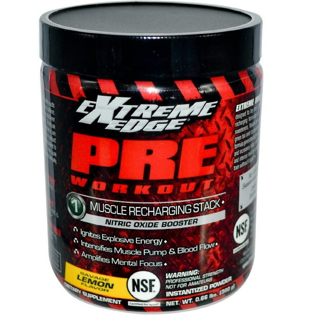 Extreme Edge, Pre Workout + Nitric Oxide