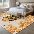 thumbnail image 4 of 8'x10' Area Rugs, Spring Honey Bee Indoor Outdoor Area Rug for Living Room Bedroom, Watercolor Bee Farmhouse Washable Bathroom Rugs Kitchen Floor Carpet Mats Home Decor Aesthetic, 4 of 8