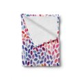 thumbnail image 2 of Geometric Soft Flannel Fleece Throw Blanket, Trippy Abstract Watercolor Mix Funky Structured Hand Drawn Print, Cozy Plush for Indoor and Outdoor Use, 50" x 70", Multicolor, by Ambesonne, 2 of 6