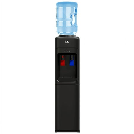 Brio 300 Series Slimline Top Load Dual Dispenser 194 Degrees Hot to 39 Degree Cold Water Cooler Dispenser