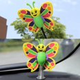 thumbnail image 4 of 4pcs Anti-Collision Butterfly Car Antenna Balls, 4 of 4
