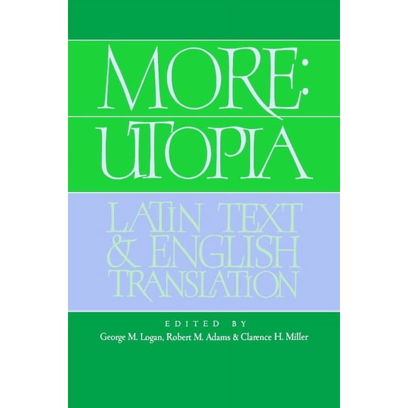 More: Utopia: Latin Text and English Translation, (Hardcover)