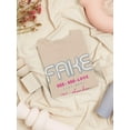 thumbnail image 3 of Fake Love Heartbreaker T-Shirt Women -Image by Shutterstock, Female Medium, 3 of 4