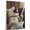 Alaskan Klee Kai, variant on Clumber Spaniel Dog Playing Electric Guitar Canvas Size 8x12 – Music Dog, Perfect for Animal Lovers, Clumber Spaniel Dog Canvas, Electric Guitar Canvas Size Wall Art