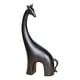 thumbnail image 3 of Estatua de jirafa, adorno de escritorio, figura decorativa coleccionable creativa, animal Negro L, 3 of 9