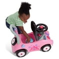 thumbnail image 3 of Radio Flyer Creativity Car, 3 in 1 Push Walker & Ride-on with Interactive Features, Pink, 3 of 20