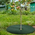 thumbnail image 6 of Miulika 10Pcs Tree Mulch Rings for Control Gardening Round Fruit Tree Protector XXL, 6 of 9