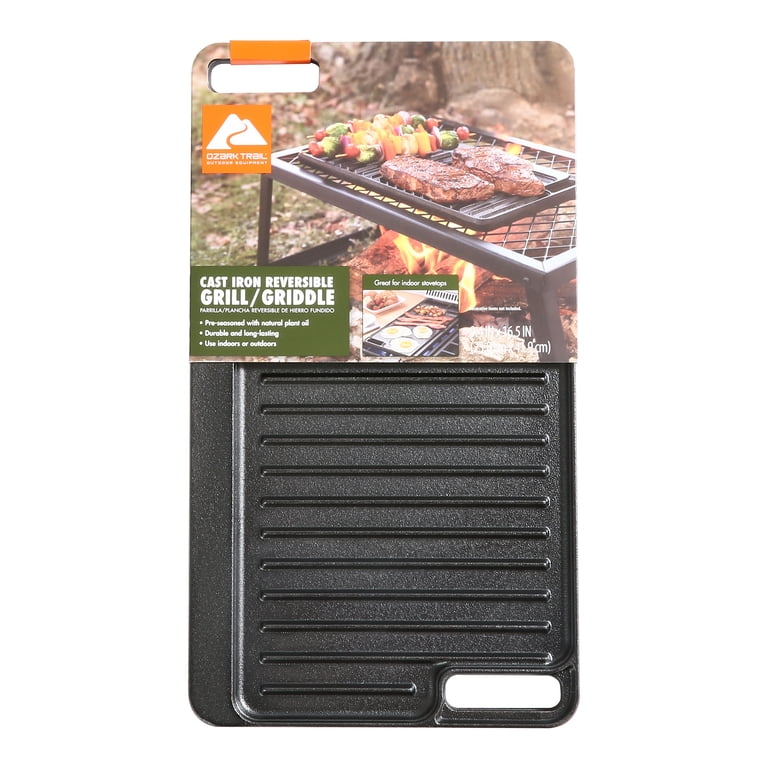 Ozark Trail Reversible Cast Iron Grill and Griddle photo 2