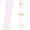 White, variant on Butterfly Hollow Embroidery Pearl Stimulation Thong Thongs for Women Black One Size